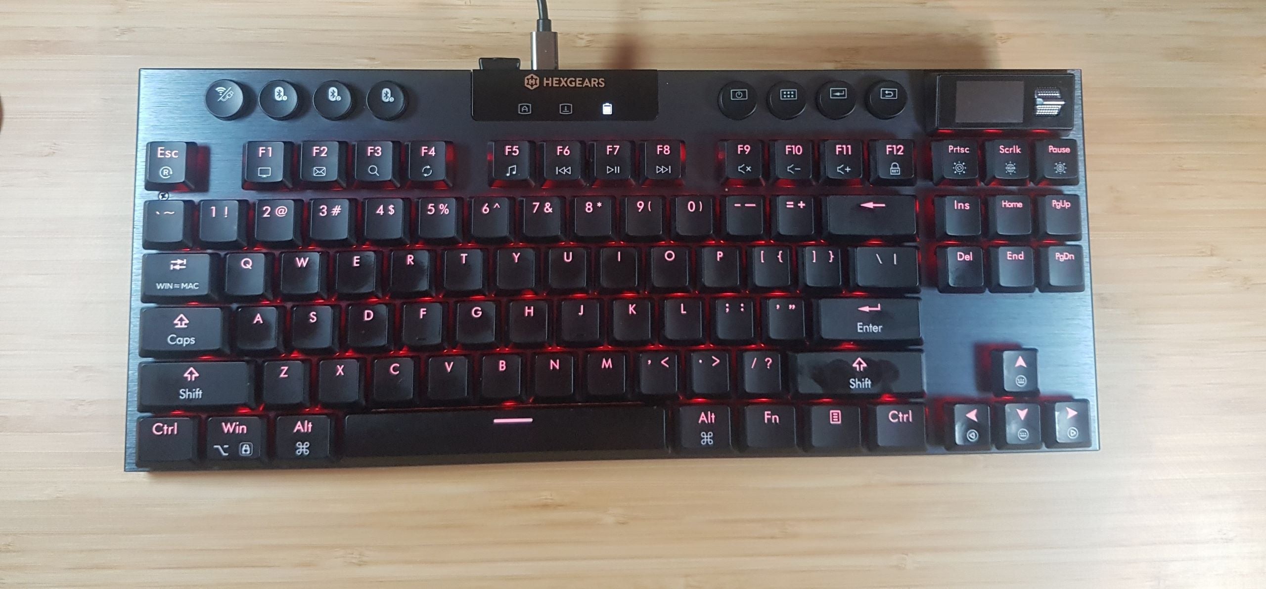 Hexgears Immersion A3 TKL review featuring a sleek gaming keyboard with customizable lighting and responsive keys