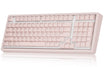Hexgears X Einperr Base99 Mechanical Keyboard - 99-Key RGB Backlit Hot-Swappable - Elevate Your Setup (Millennial Pink)