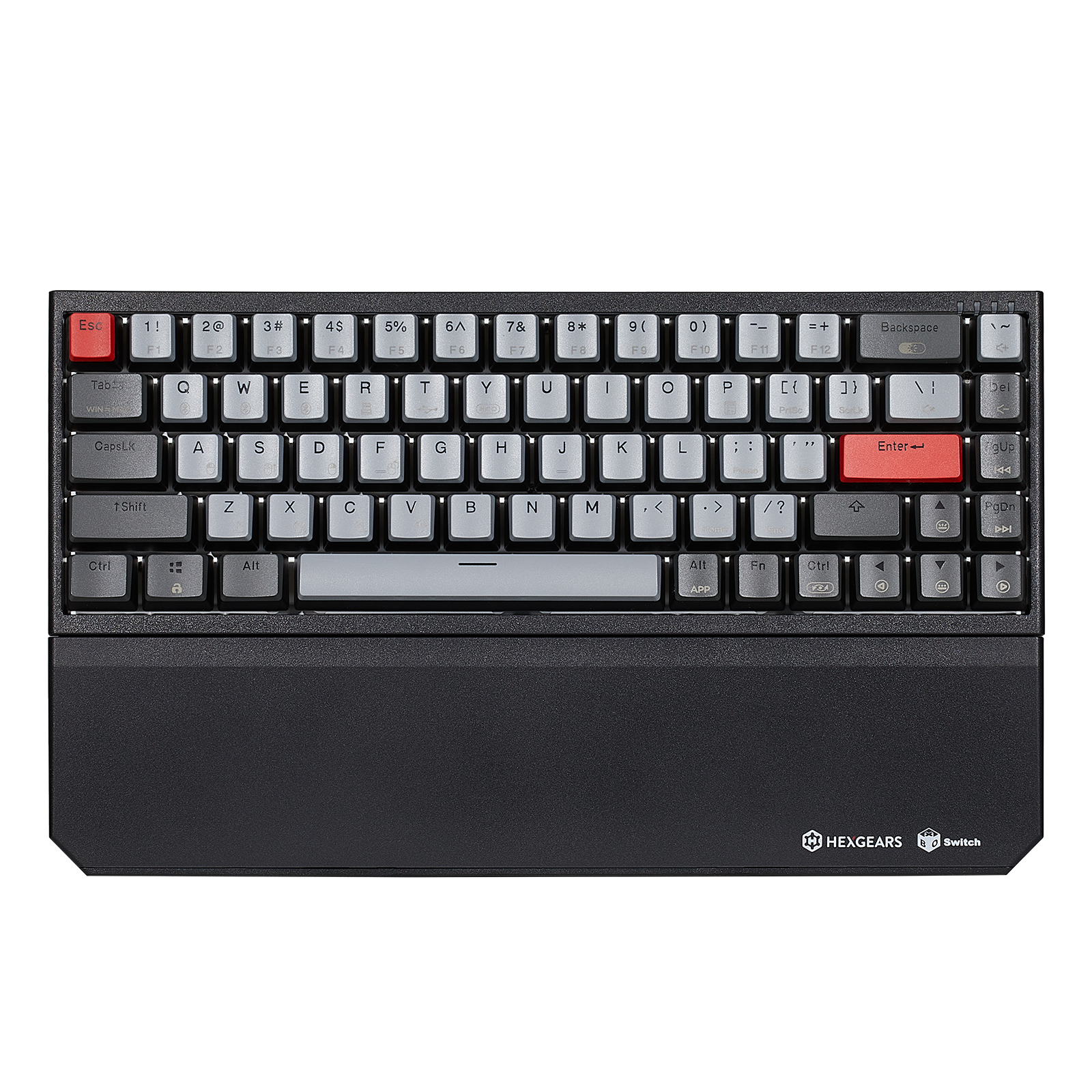 Hexgears PowerBlade X1 Pro Keyboard - Tri-Mode Gaming Mechanical Keyboard - Hot-swappable wrist rest keyboard | HYEKU
