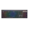 Hexgears GK1706 Mechanical Keyboard - 108 Keys Low Profile Gaming Keyboard - RGB Backlit - Clicky
