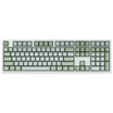 Purple Rain M5 Wired Full-Size Mechanical Creamy Keyboard, Hot-Swappable-Green Color