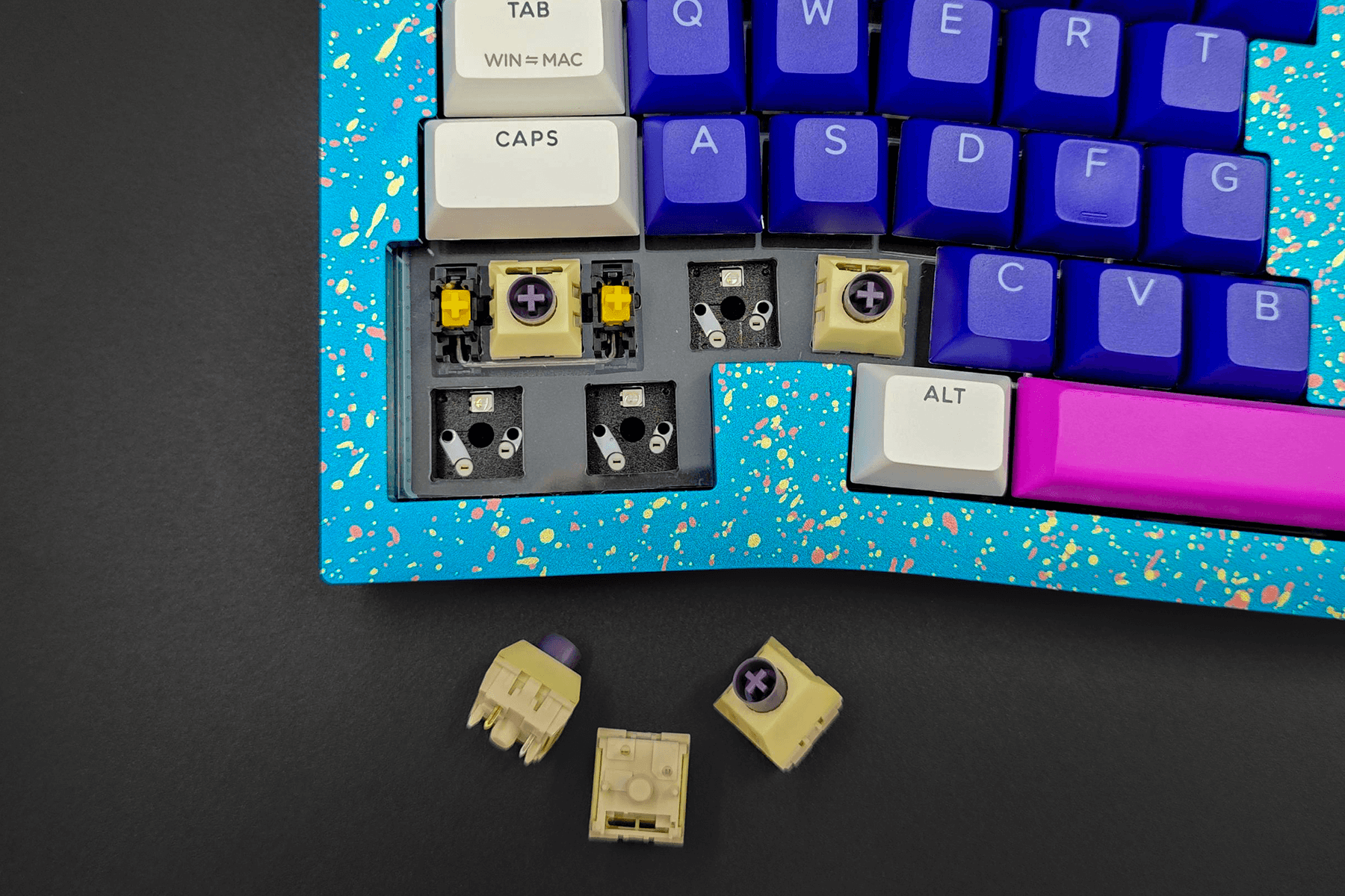 Monarch_F2_Ergonomic_Alice_Layout_TKL_Mechanical_Keyboard_5-pin_Switches
