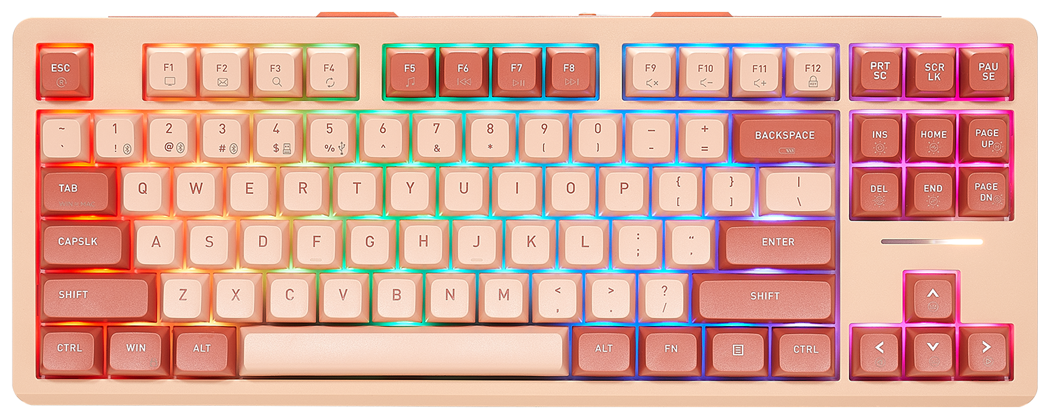 Pixel Q3 Wireless TKL Mini Thocky Mechanical Keyboard Hot Spots