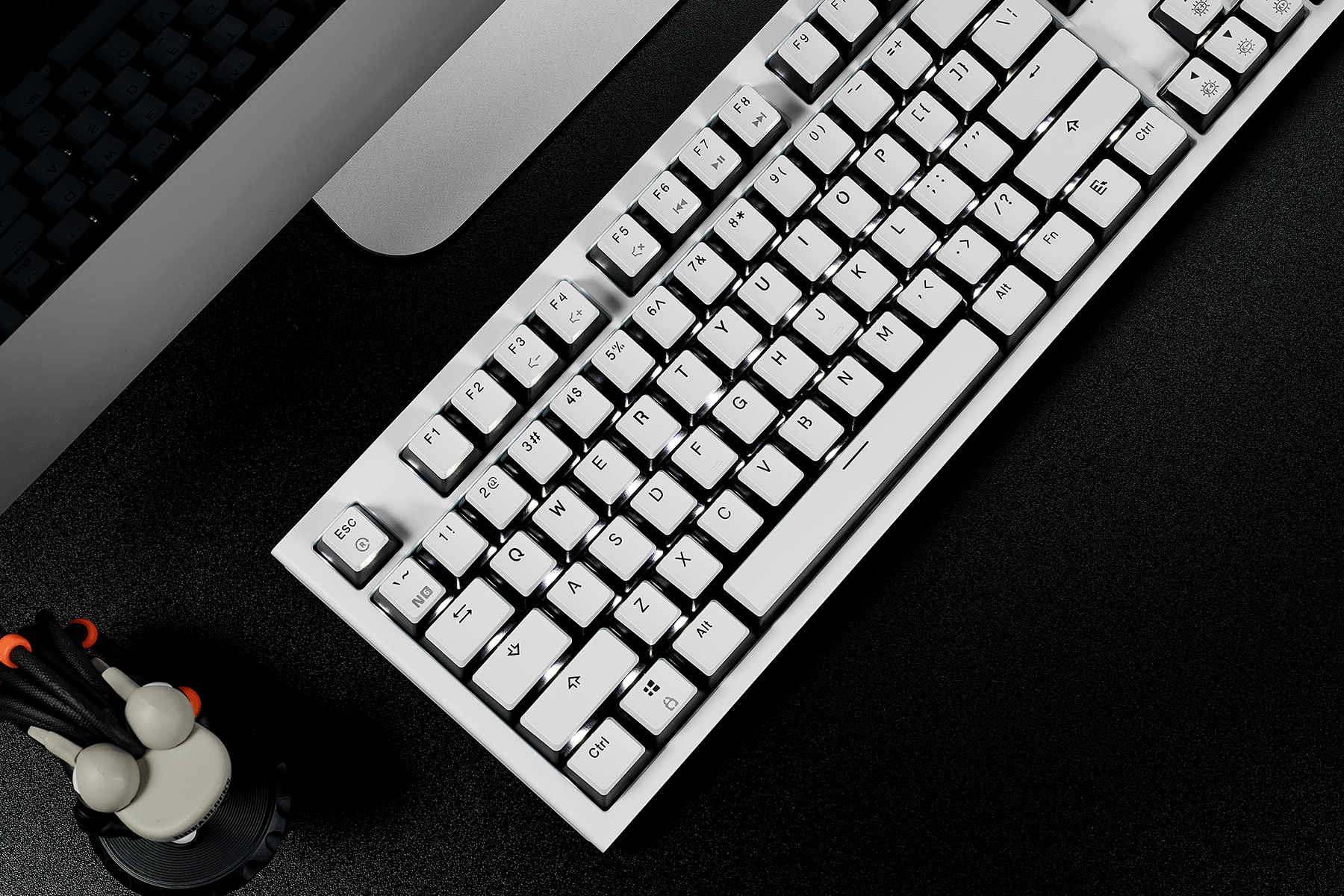 PowerBlade_X5_108-Key_Wireless_Full-Size_Mechanical_Keyboard_On_Desktop