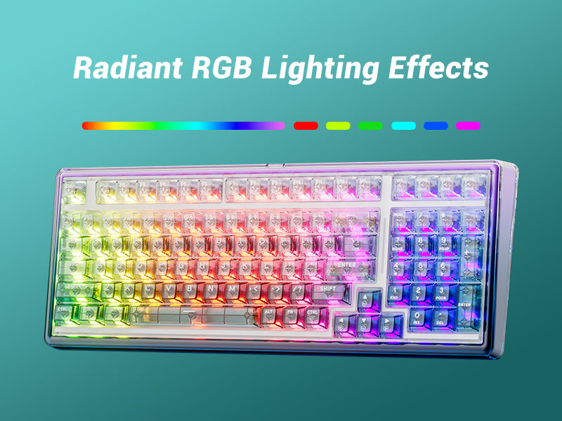 Hexgears X Einperr Base99 Mechanical Keyboard - 99-Key RGB Backlit Hot-Swappable - Elevate Your Setup