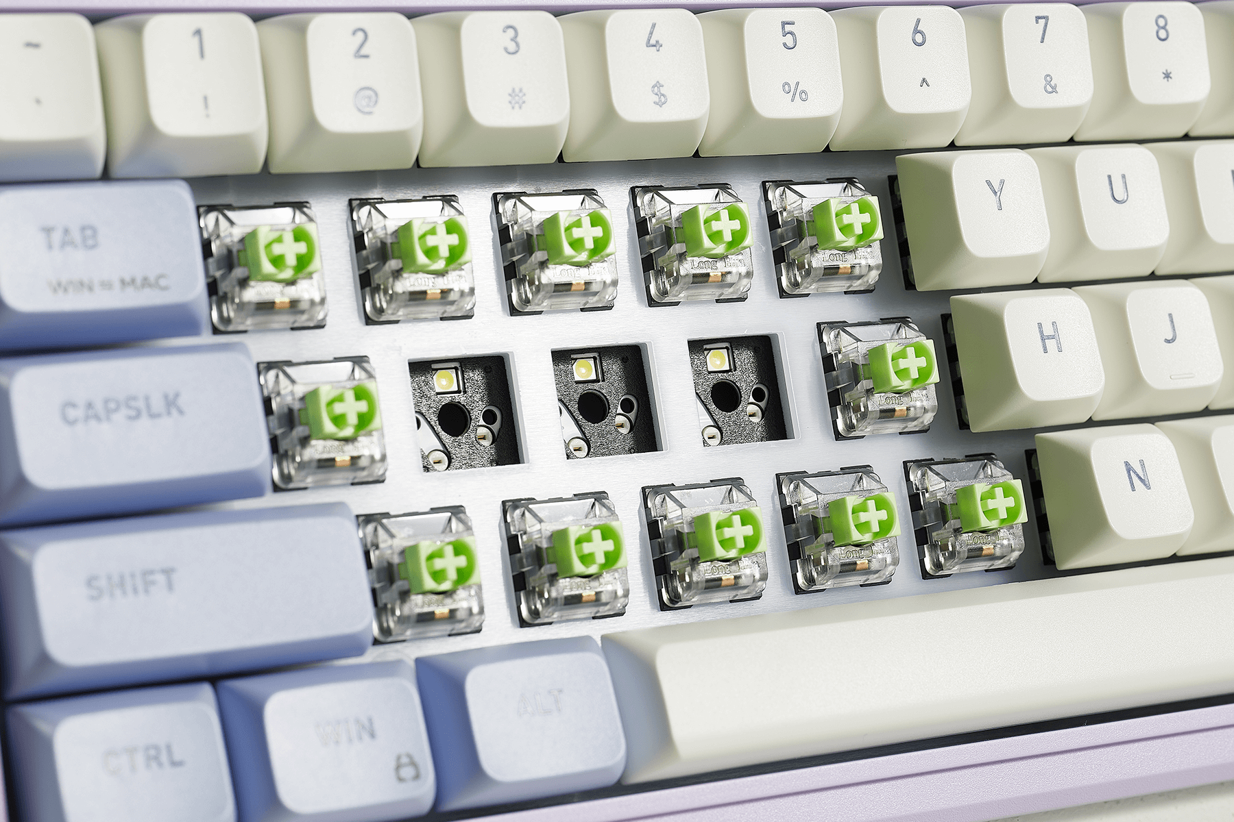 Purple_Rain_M4_Wired_99-Key_Creamy_Thock_96_Keyboard_5-pin_Hotswap_Design