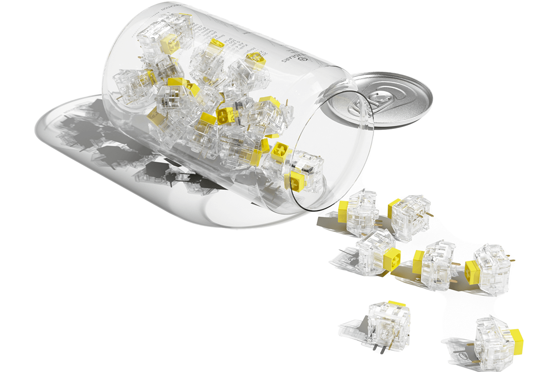 Soda_Green_Tactile_65_68-Key_Transparent_RGB_Mechanical_Keyboard_Kailh_Switches