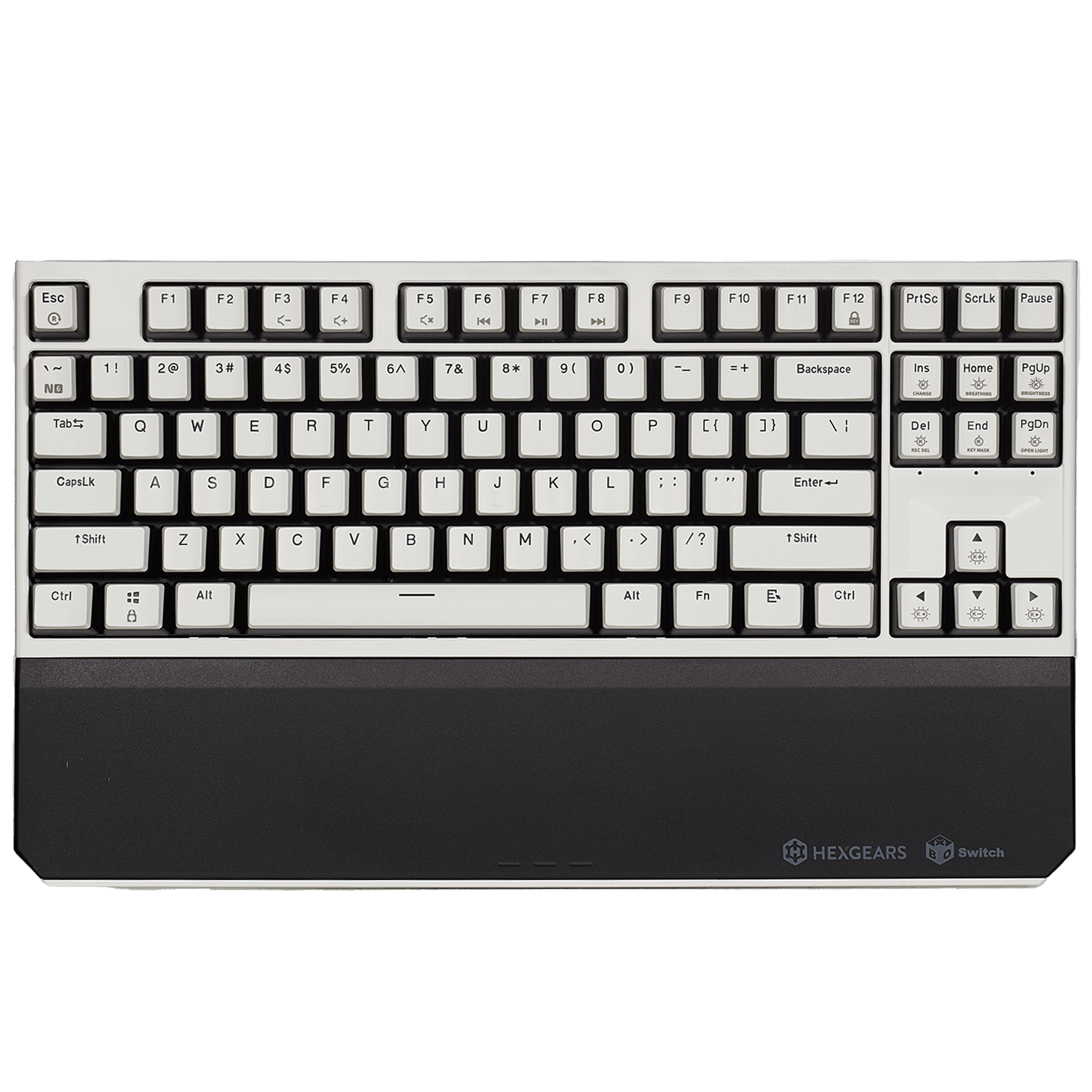 Hexgears PowerBlade X3 TKL NKRO Backlight Wireless Mechanical Keyboard with a sleek design