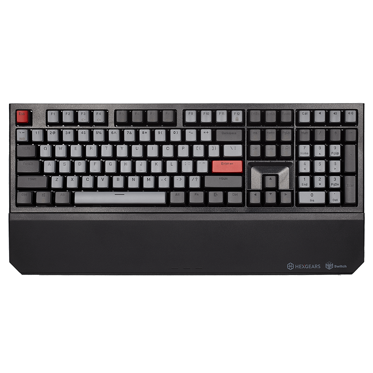 Hexgears PowerBlade X5 108-Key NKRO Wireless Mechanical Keyboard with customizable backlighting and sleek design