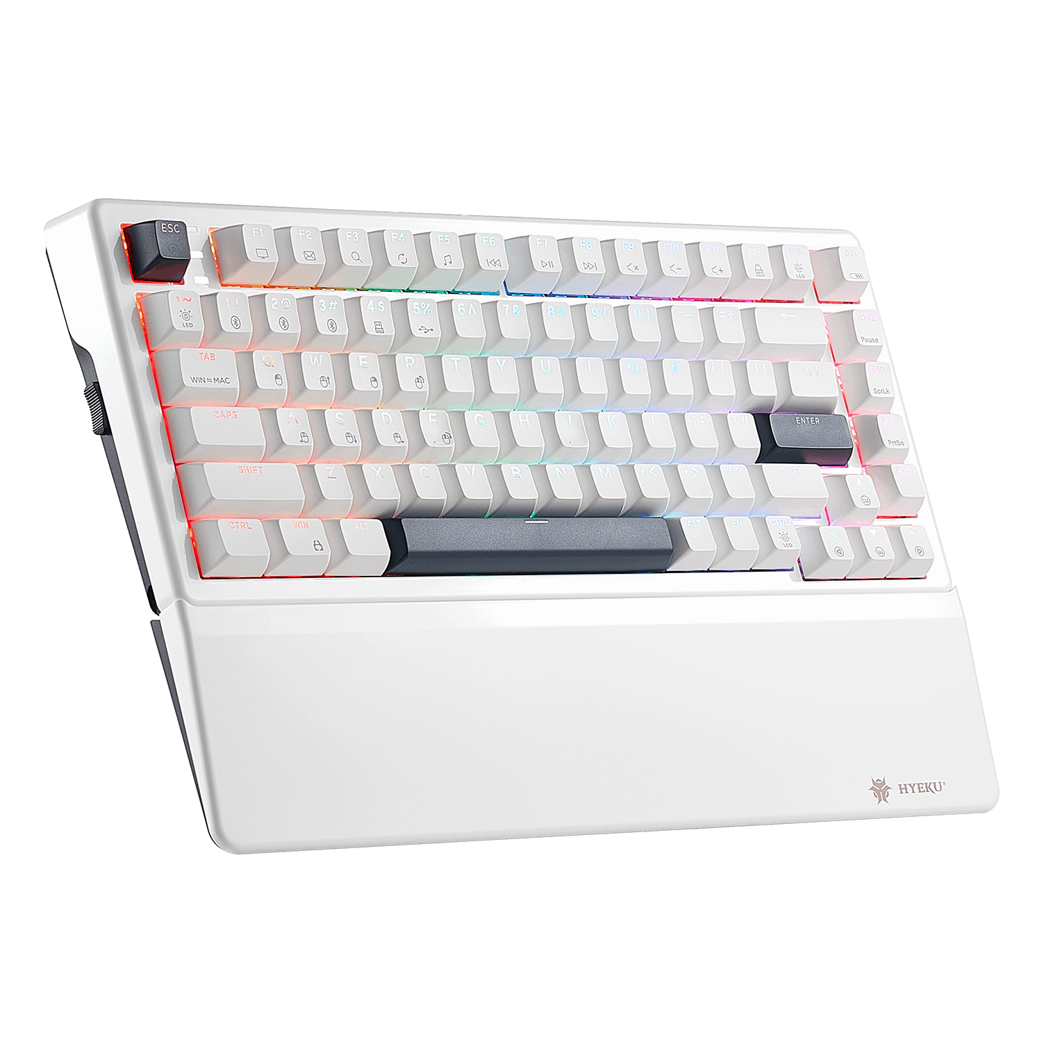 Hexgears E2 Pro tenkeyless keyboard with RGB lighting designed for gamers and typists