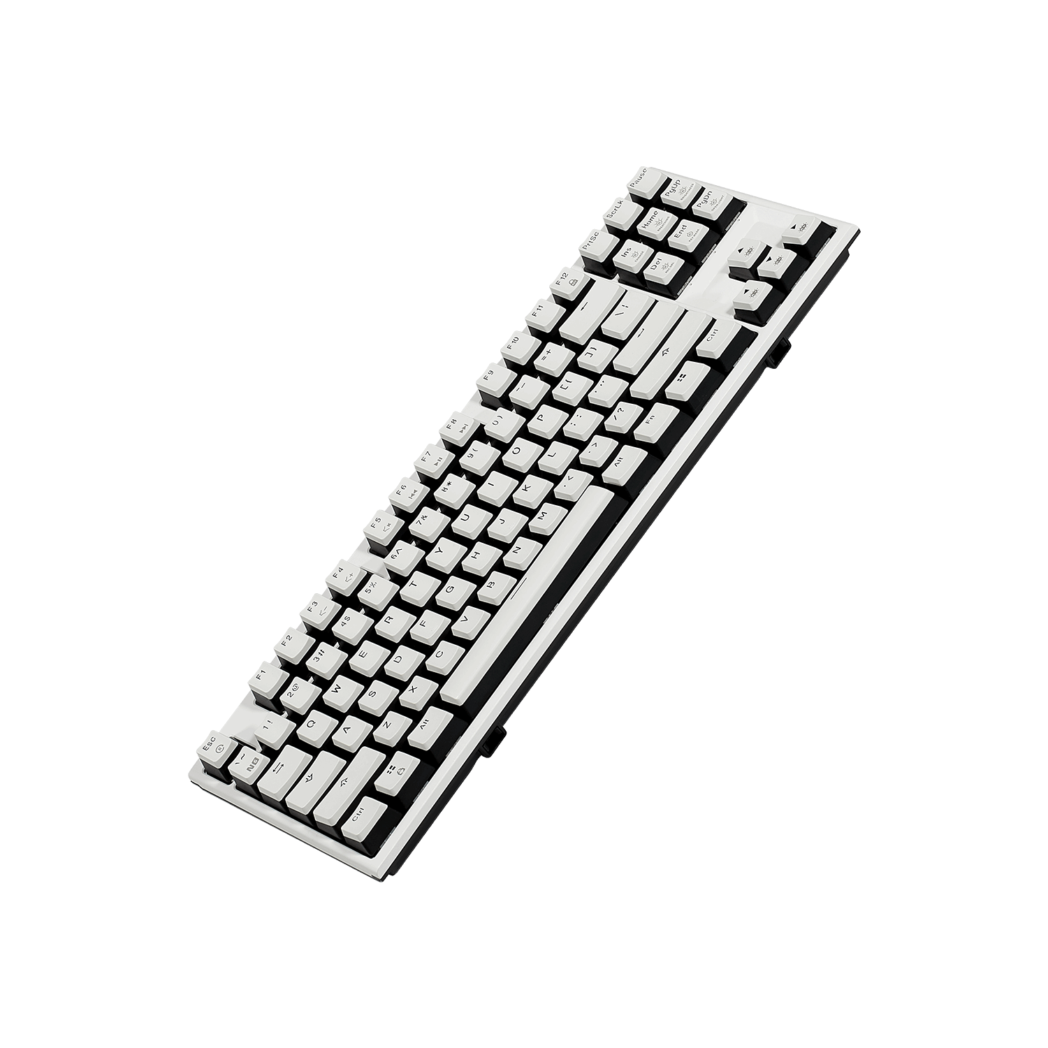 Hexgears X3 Pro Tenkeyless Wireless Gaming Mechanical Keyboard in sleek white design