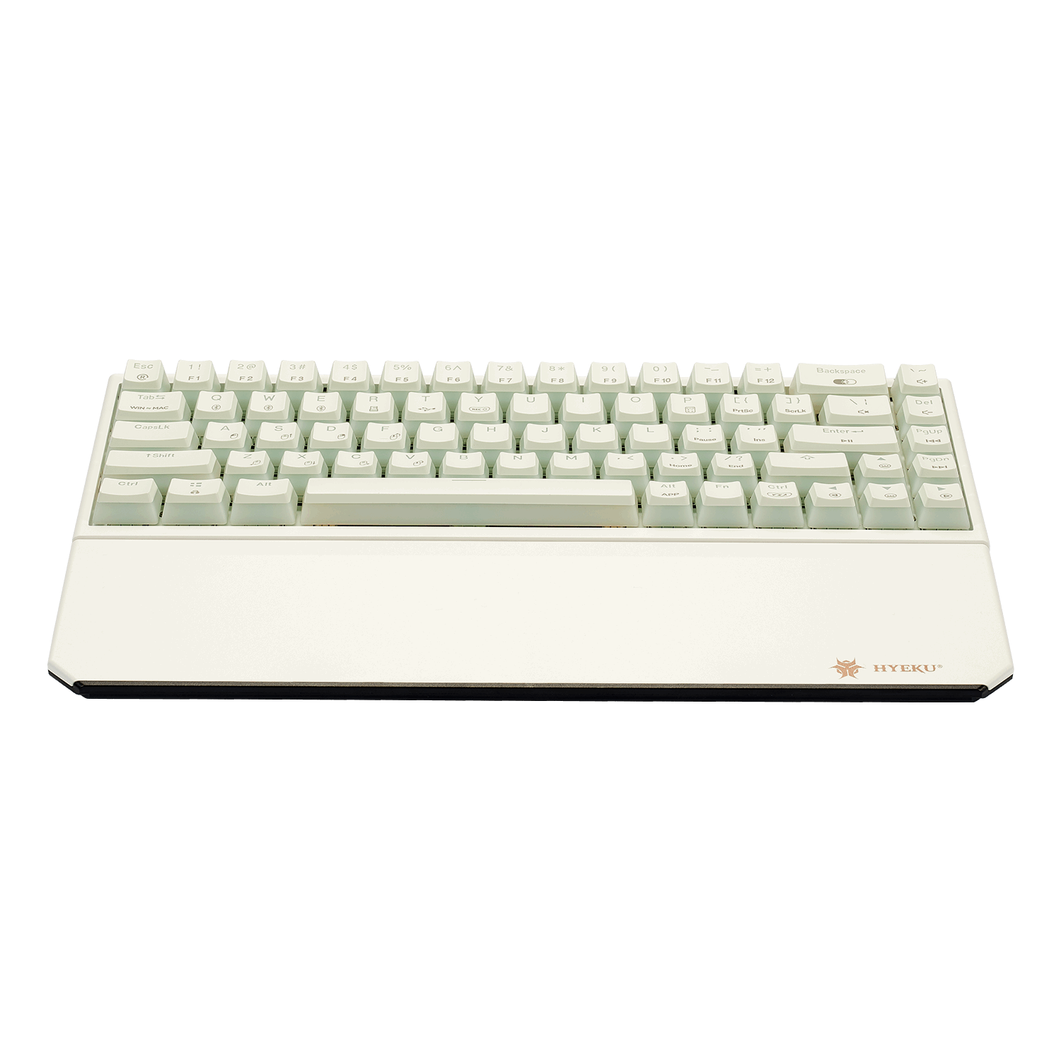 Hexgears PowerBlade X1 Pro keyboard in white with customizable mechanical keys