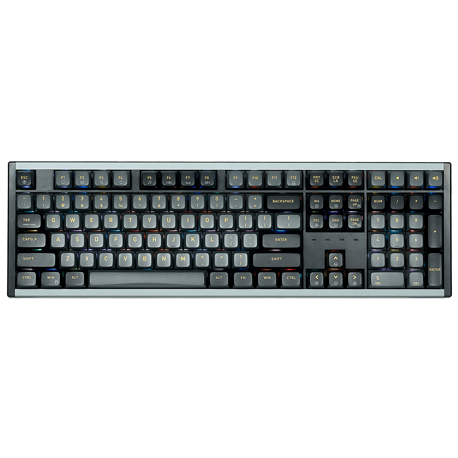 Hexgears ShadowKey I5 mechanical keyboard with customizable RGB backlighting and ergonomic design