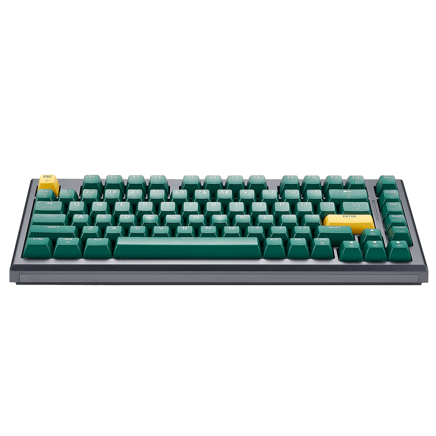 Hexgears Synergy Z2 wireless mechanical keyboard in green with responsive keys and sleek design