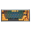 Hexgears Wired Mechanical Keyboard for Gamer I2 with Colorful Backlit Keys and Compact Design