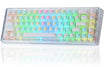 Hexgears X Einperr Base68 Candy Mechanical Keyboard - RGB Backlit - 2.4GHz/USB-C/BT5.0 - DIY Your Own Casing at Home