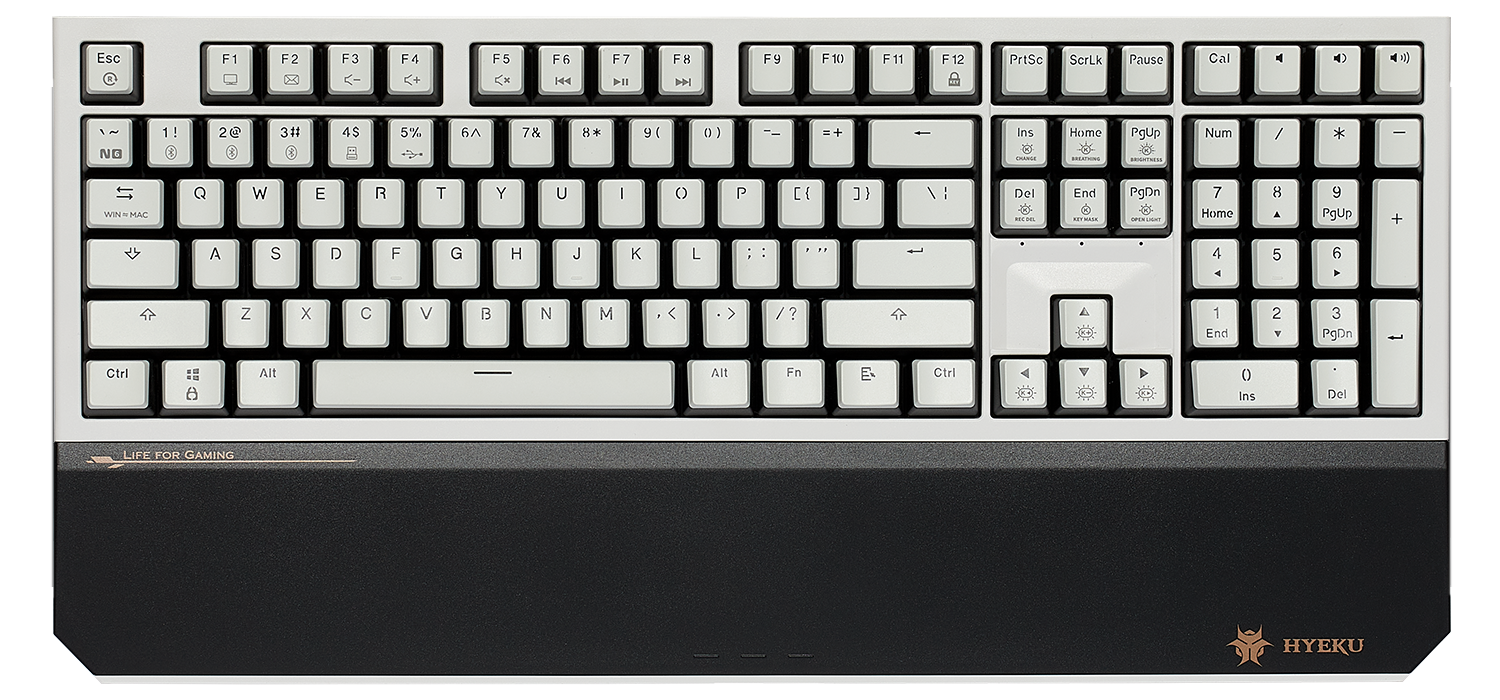 Hexgears X5 Mechanical Gaming Keyboard 108 Keys, Kailh Box Rose 並行輸入品 Hexgears X5 Wireless Mechanical Keyboard with Kaihl BoxSwitch