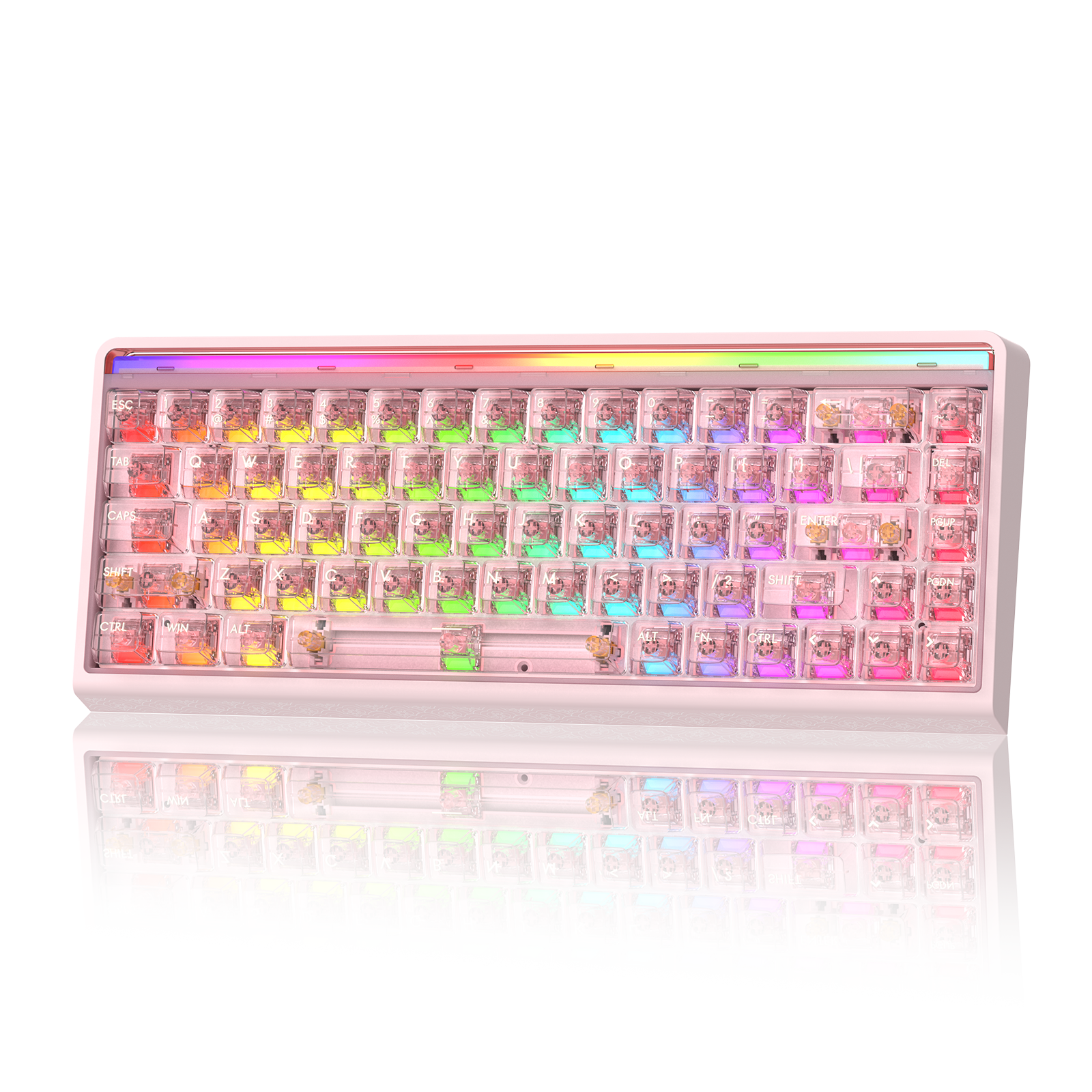 Hexgears MX68 Mechanical Gaming Keyboard With Hall Effect Switches, Removable Frame