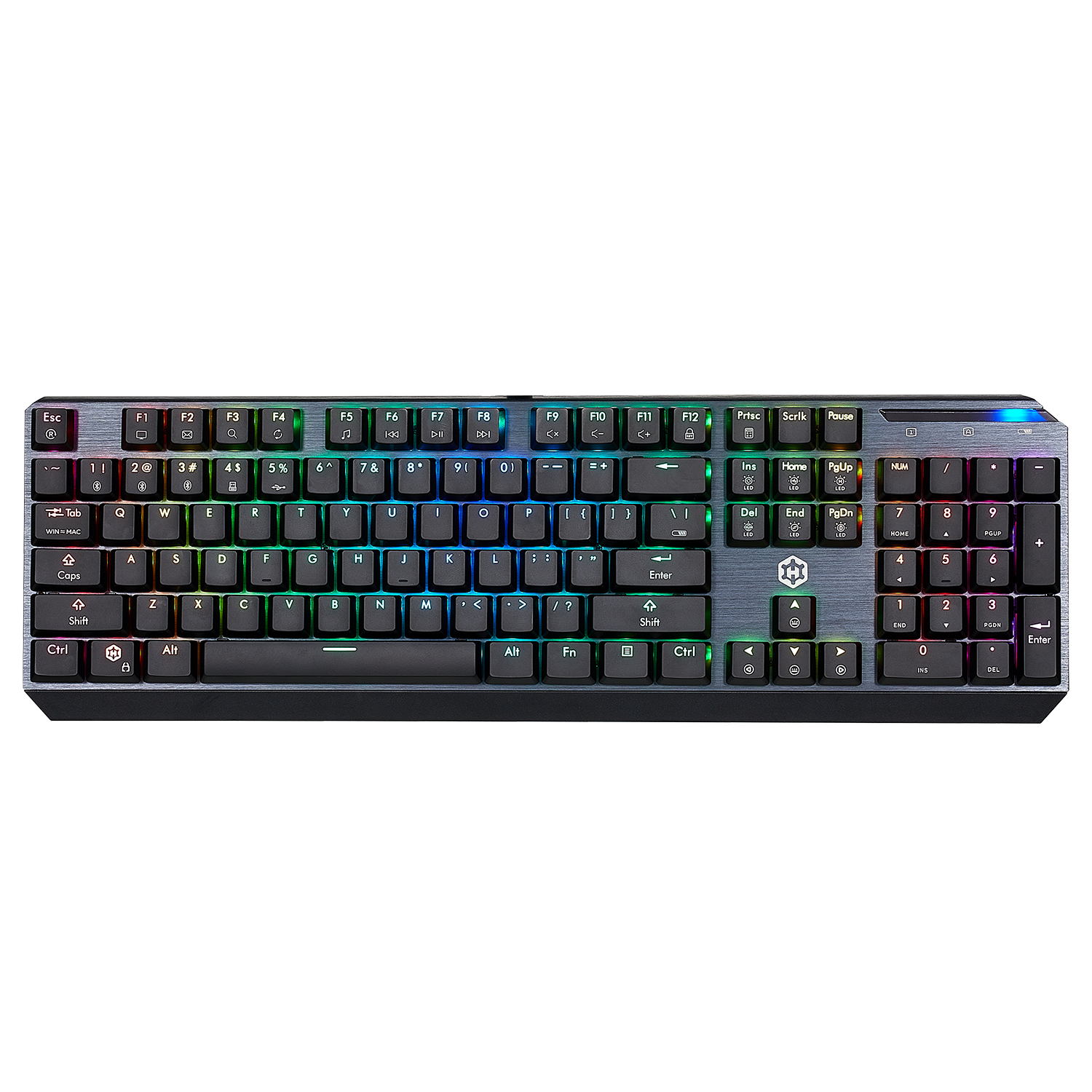 Immersion A5 Tri-Mode Low-Profile Mechanical Keyboard, 104-Keys, HotSwap™, True RGB