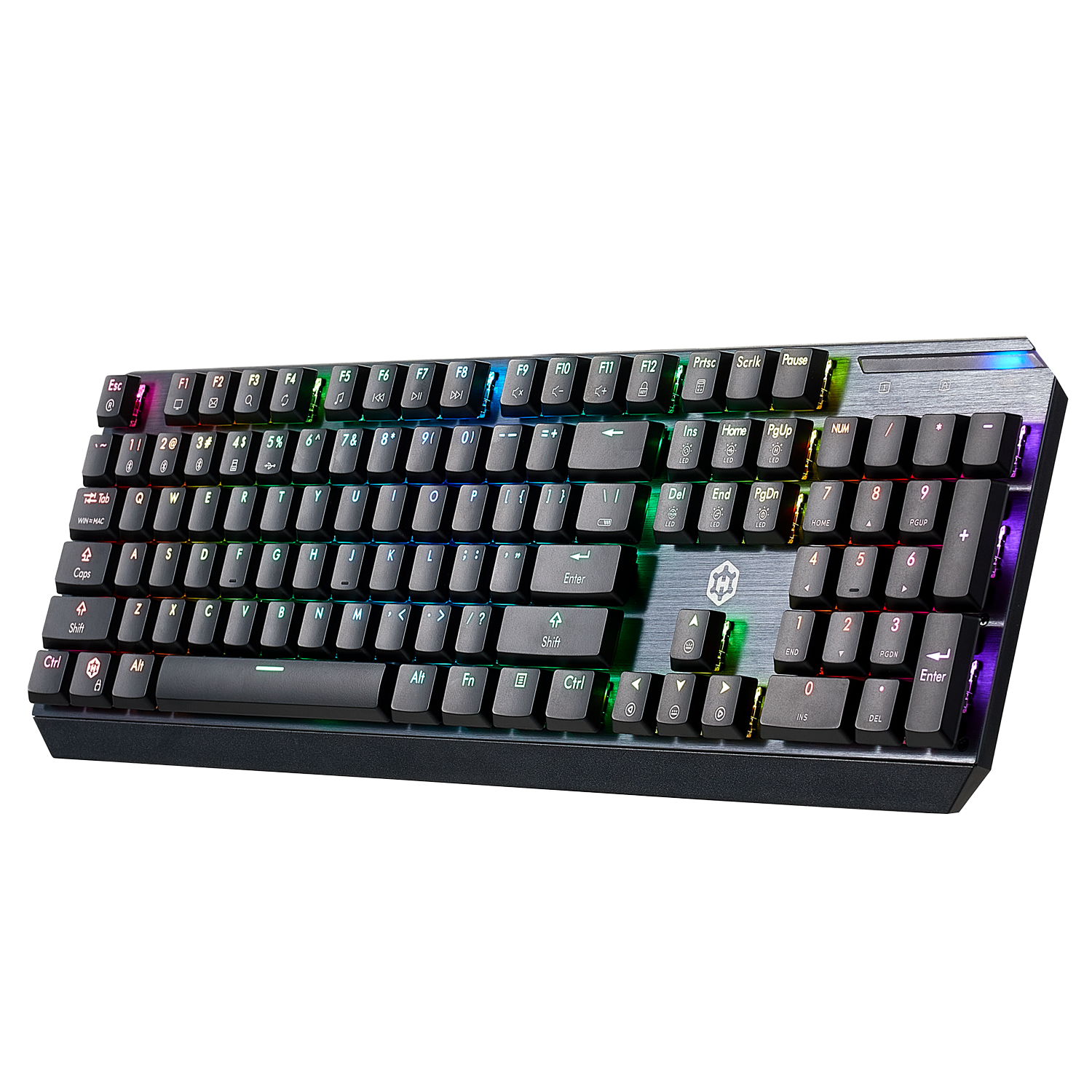 Immersion A5 Tri-Mode Low-Profile Mechanical Keyboard, 104-Keys, HotSwap™, True RGB-4