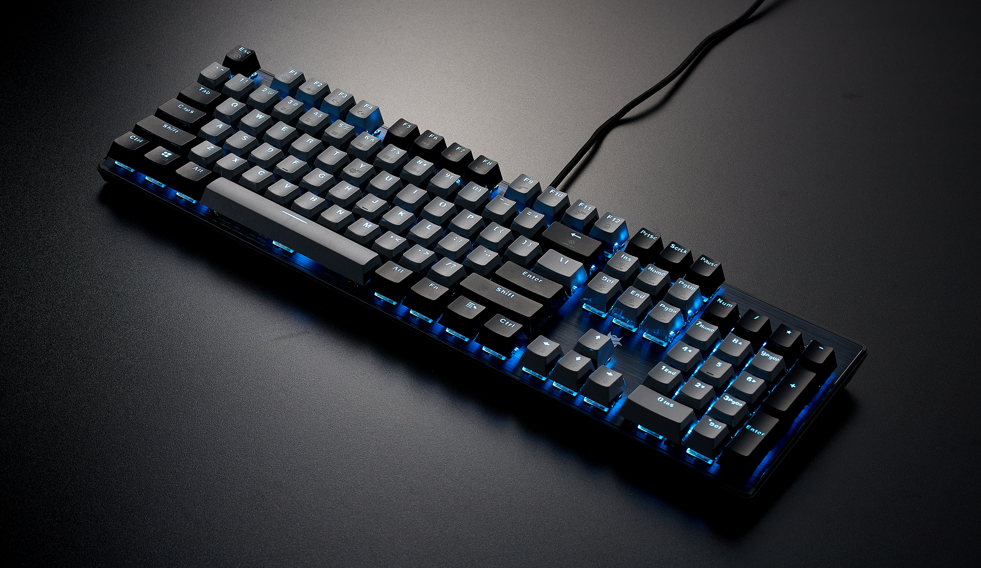 DeathStrike GK715 Wired Blue Backlight Keyboard Banner