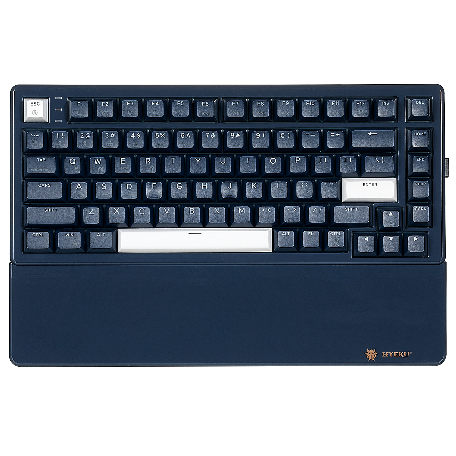 WarpSpeed E2 Pro Wireless Gaming Mechanical Keyboard, TKL, PBT, RGB-Blue Color-1