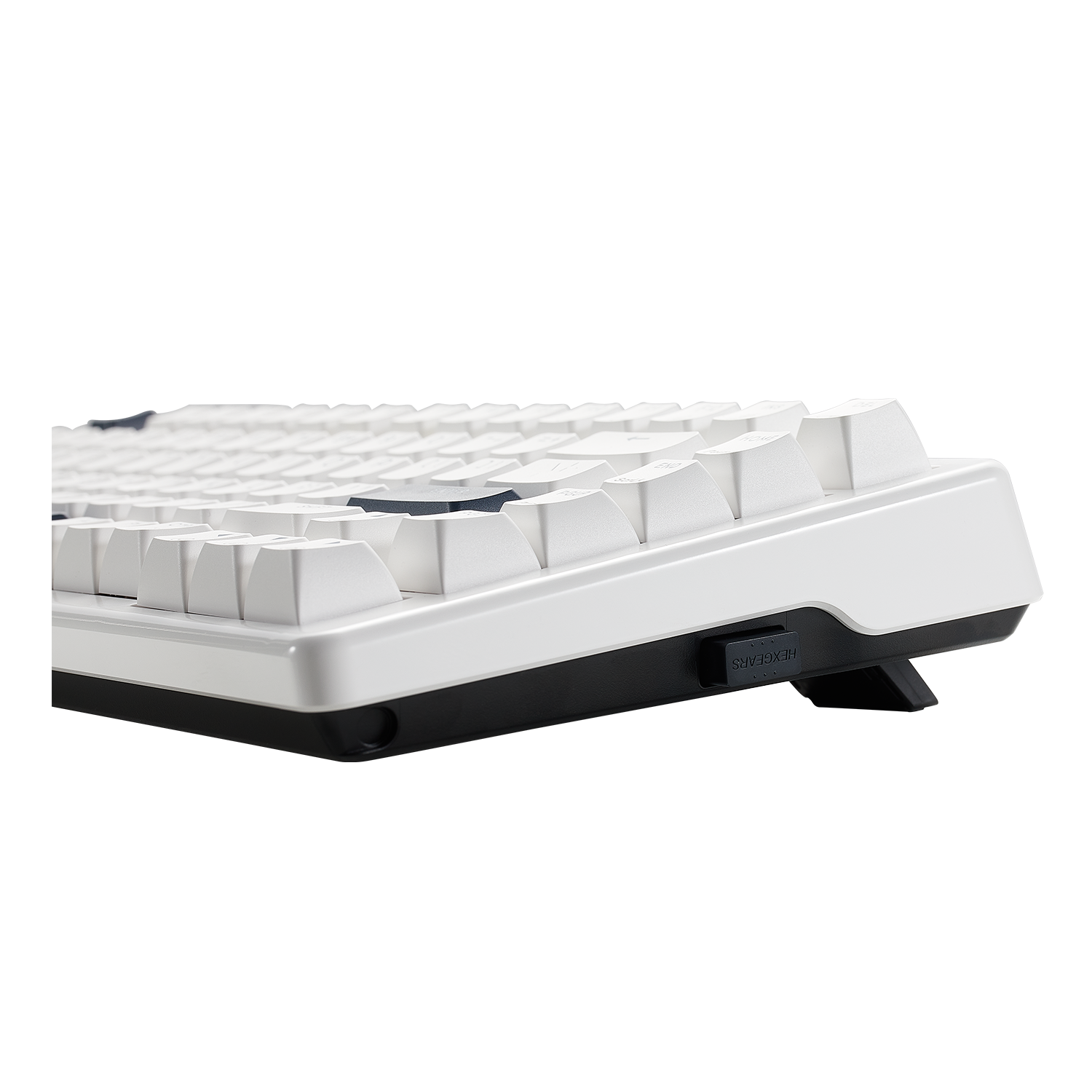 WarpSpeed E4 Pro Wireless Mechanical Gaming Keyboard, 99-Key, PBT, RGB-White Color-7