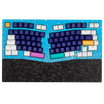 Monarch F2 Ergonomic Mechanical Keyboard Alice Layout, TKL, 83-Key, Tri-Mode, RGB-Coral Blue