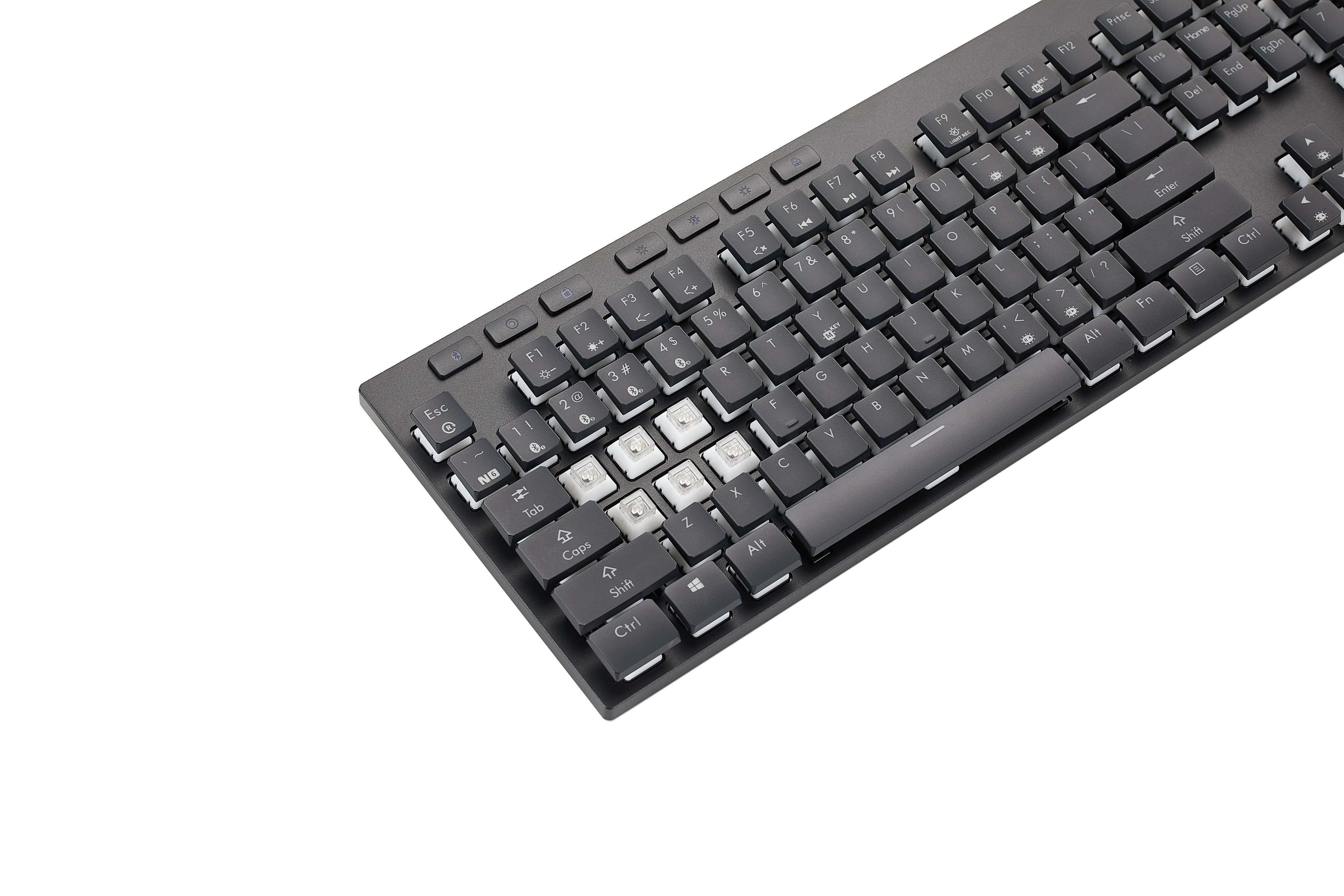 Hexgears GK1706 Mechanical Keyboard - Ergonomic Low Profile Gaming Keyboard - Kailh Box Switch Keyboard