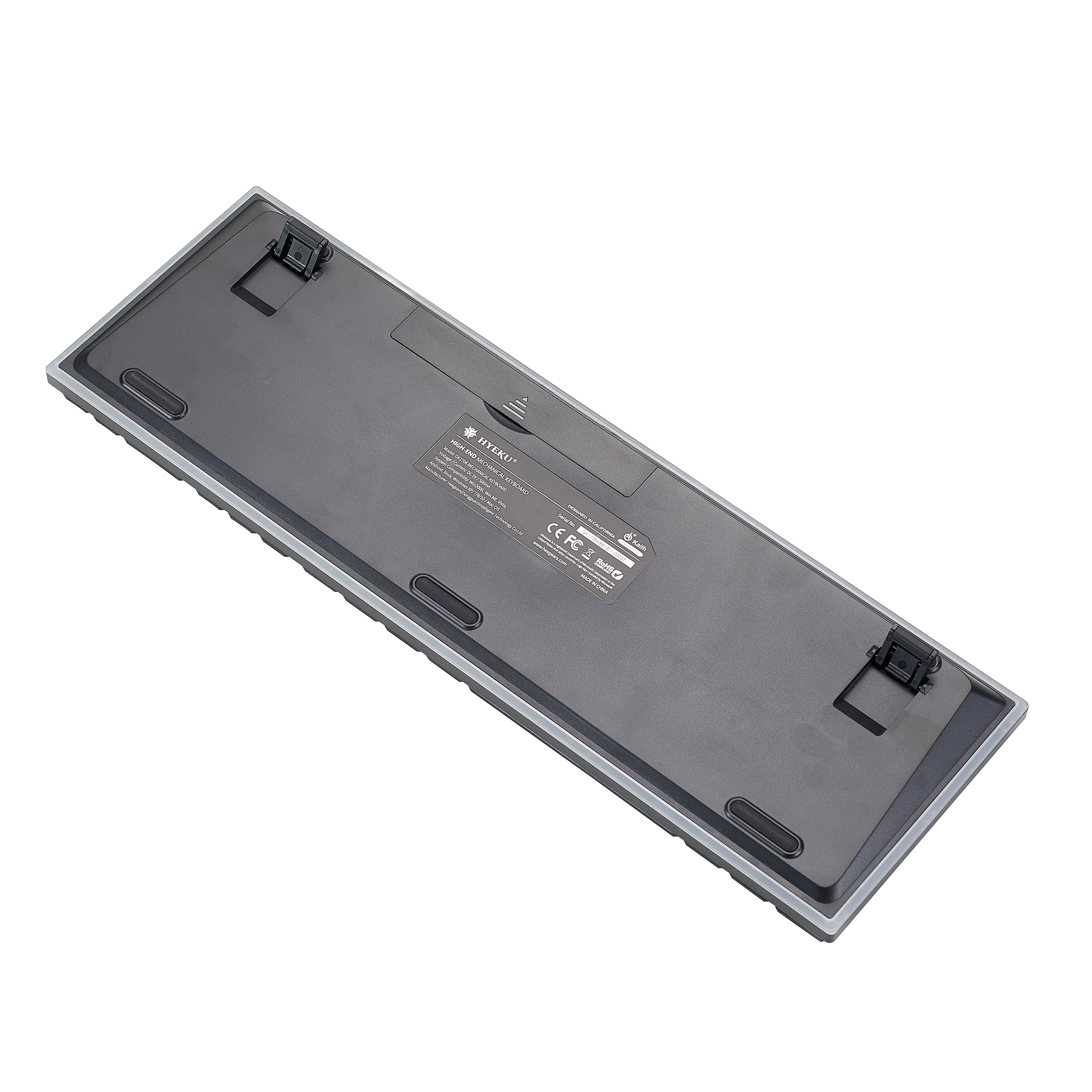 Hexgears GK1706 Mechanical Keyboard - Ergonomic Low Profile Gaming Keyboard - Kailh Box Switch Keyboard