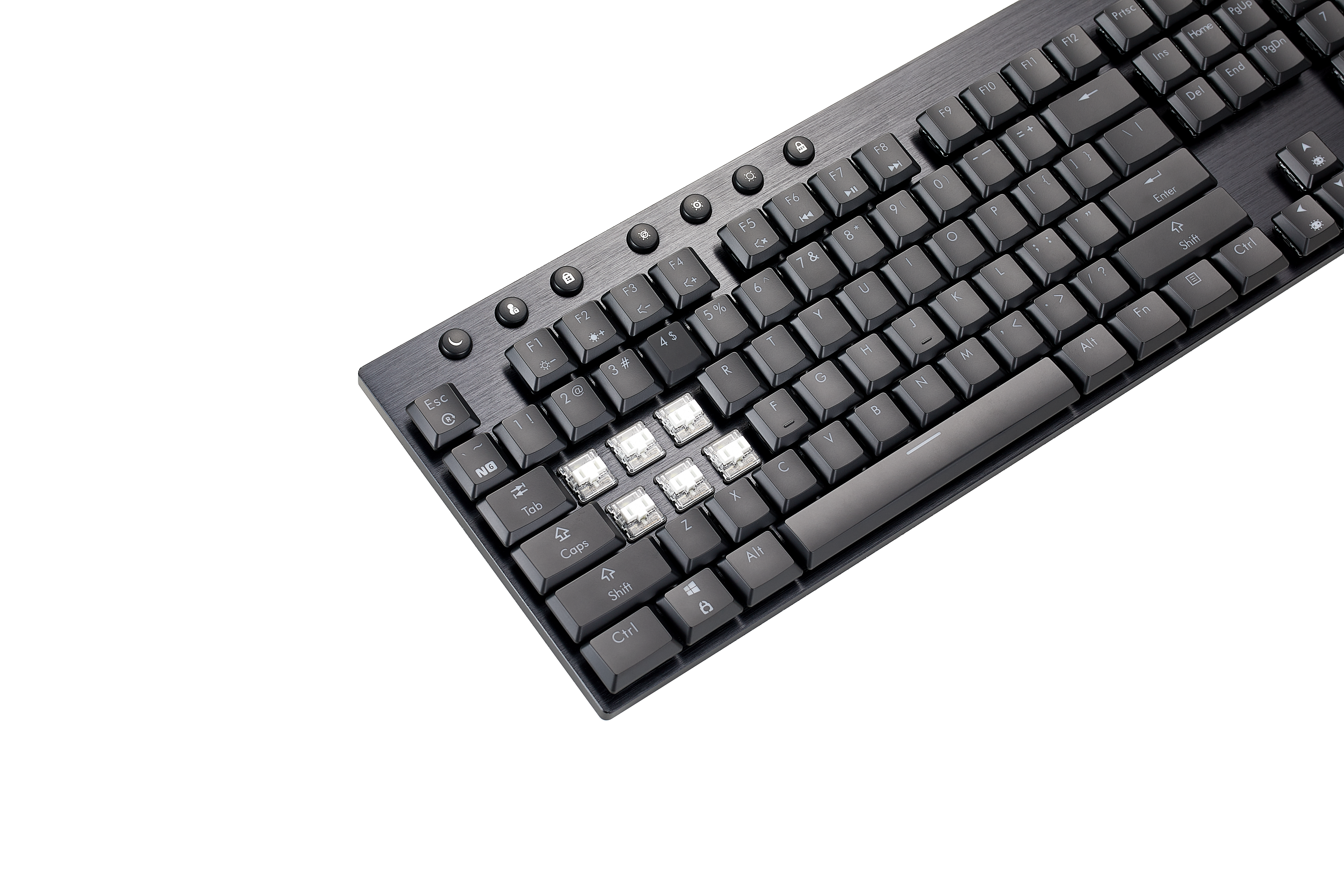 Hexgears GK1707 Mechanical Keyboard - Ergonomic Low Profile Gaming Keyboard - Kailh Box Switch Keyboard