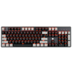 DeathStrike GK715s Wired Mechanical Gaming Keyboard, Red Backlight