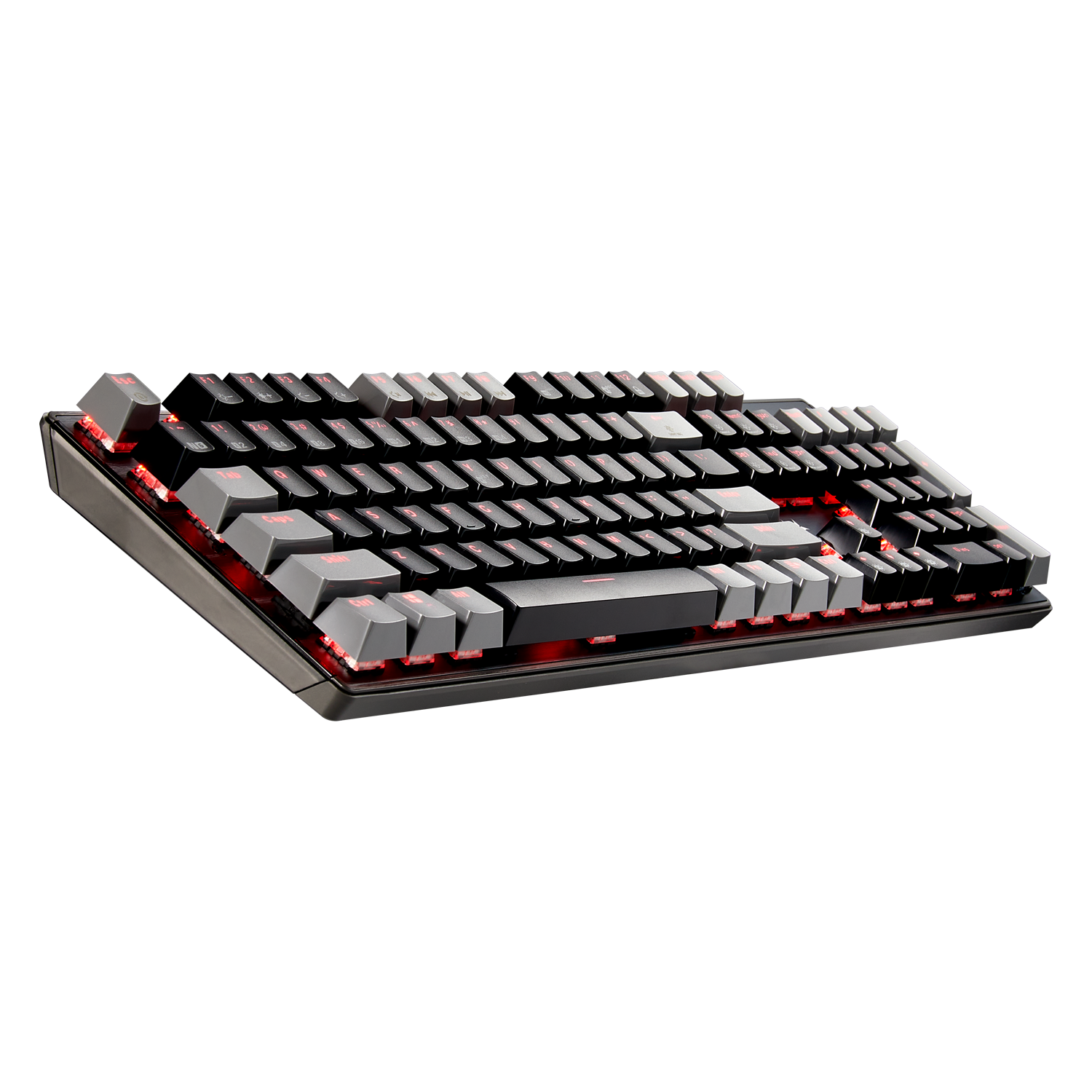 DeathStrike GK715s Wired Mechanical Gaming Keyboard, Red Backlight