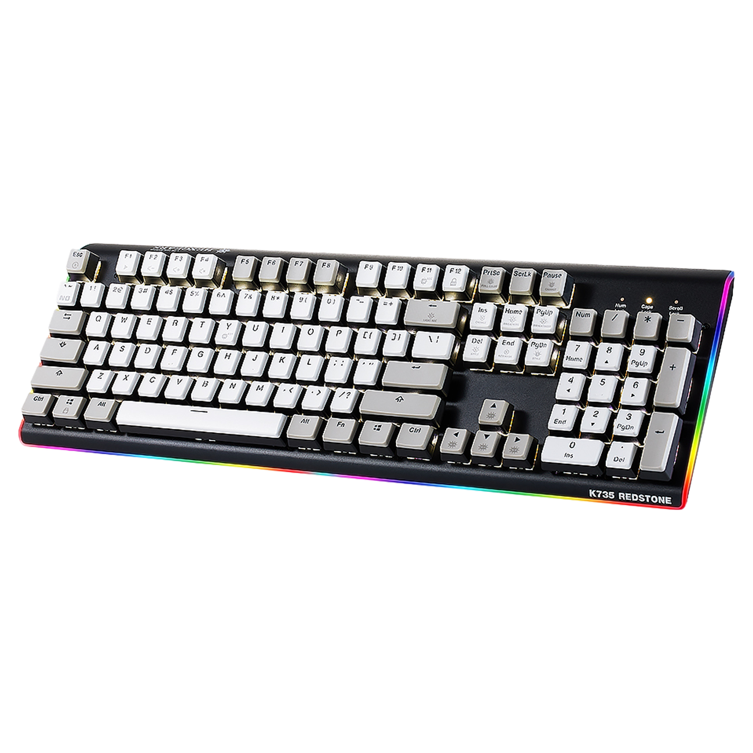 DeathStrike GK735 Redstone Wired Mechanical Gaming Keyboard, BOX Switches, PBT-1