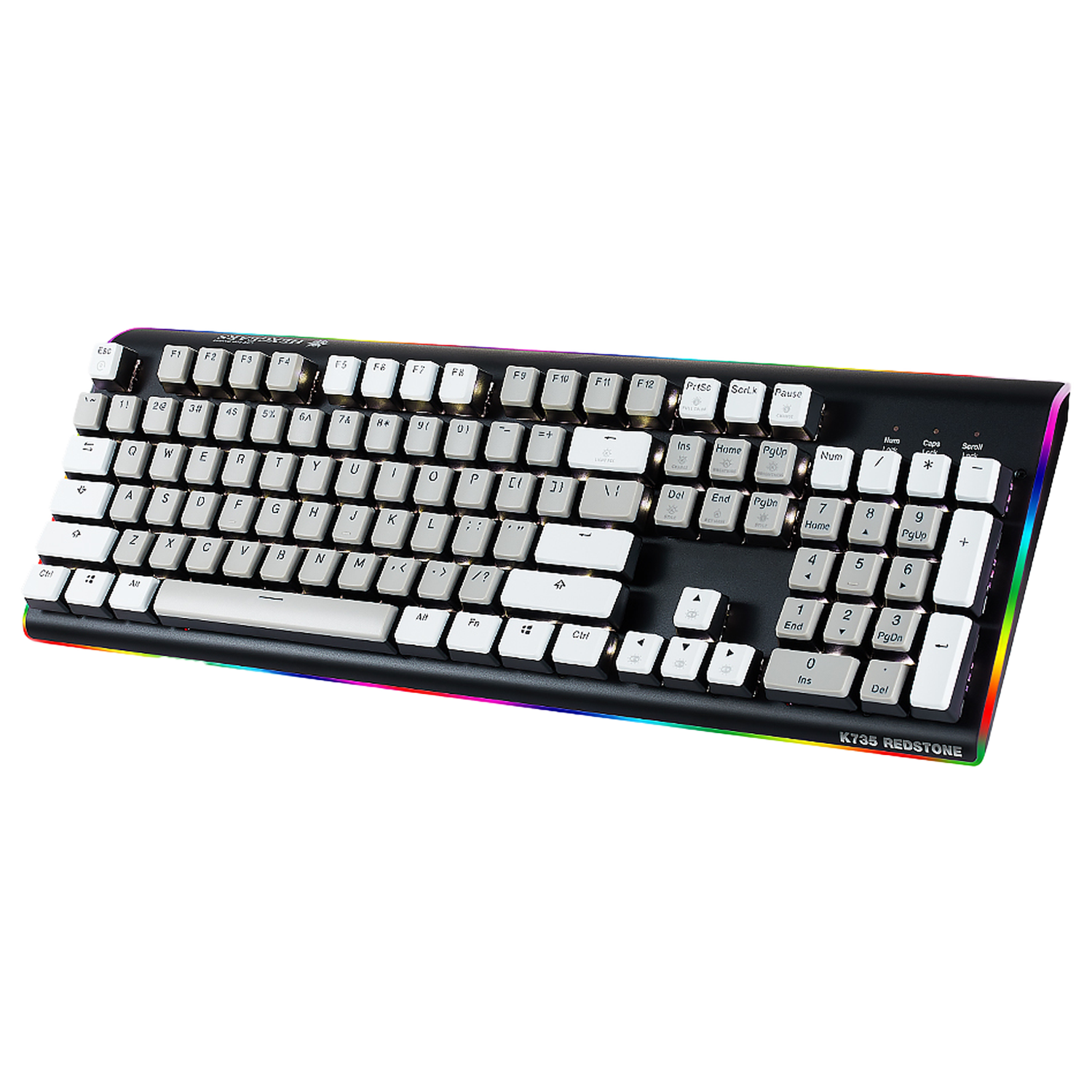 DeathStrike GK735 Redstone Wired Mechanical Gaming Keyboard, BOX Switches, PBT-3