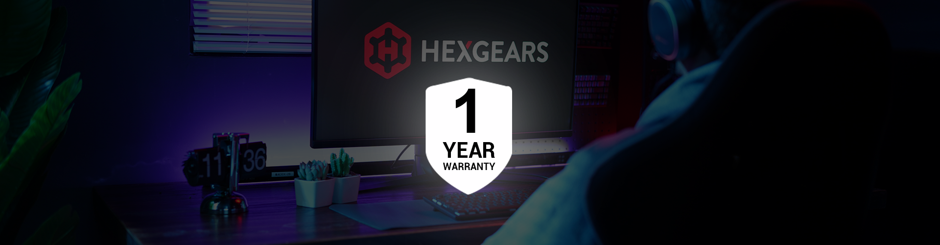 Hexgears 1 Year Warranty