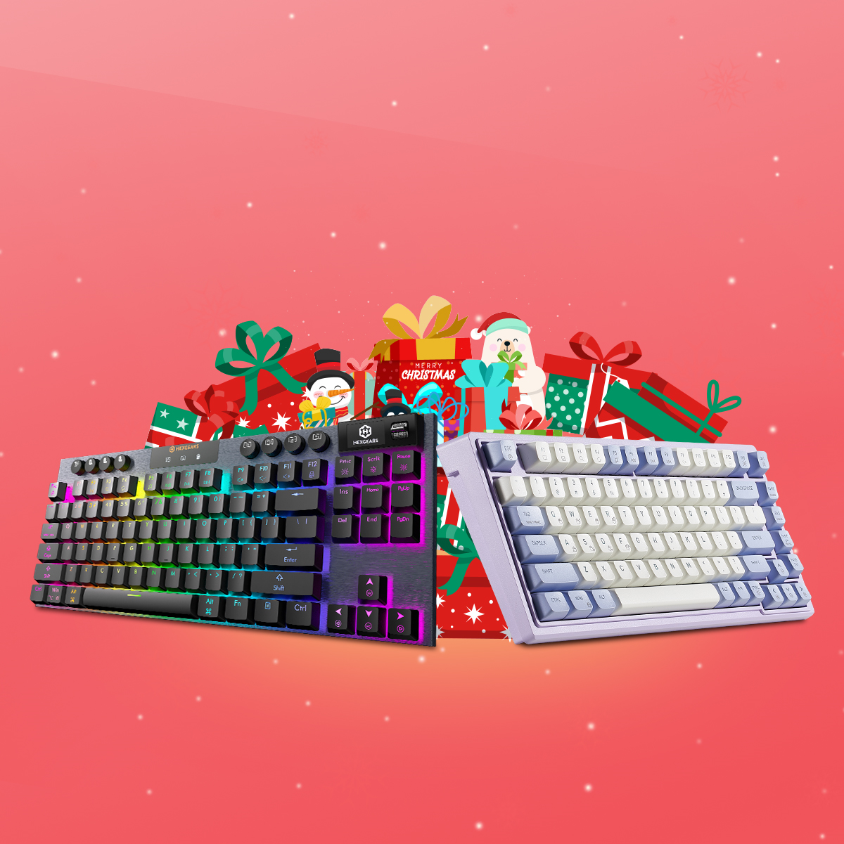 Hexgears Christmas Sales Menu Banner