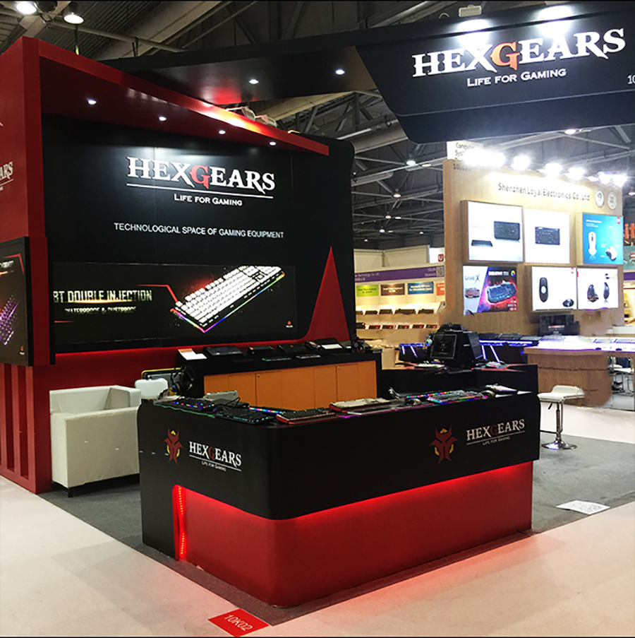 Hexgears Exhibition Booth