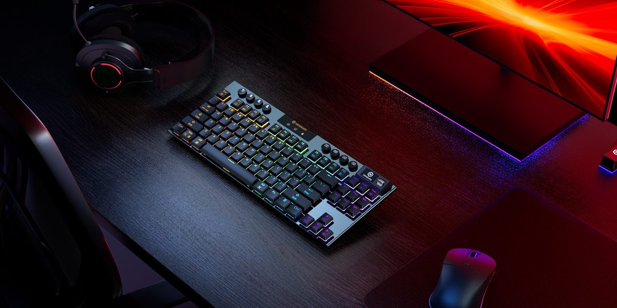 3-Pin Switches Keyboards Hot-swappable For Gamers & Typists | Hexgears