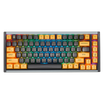 ShadowKey I2 Wired 75% RGB Mechanical Gaming Keyboard-Gray & Yellow Color