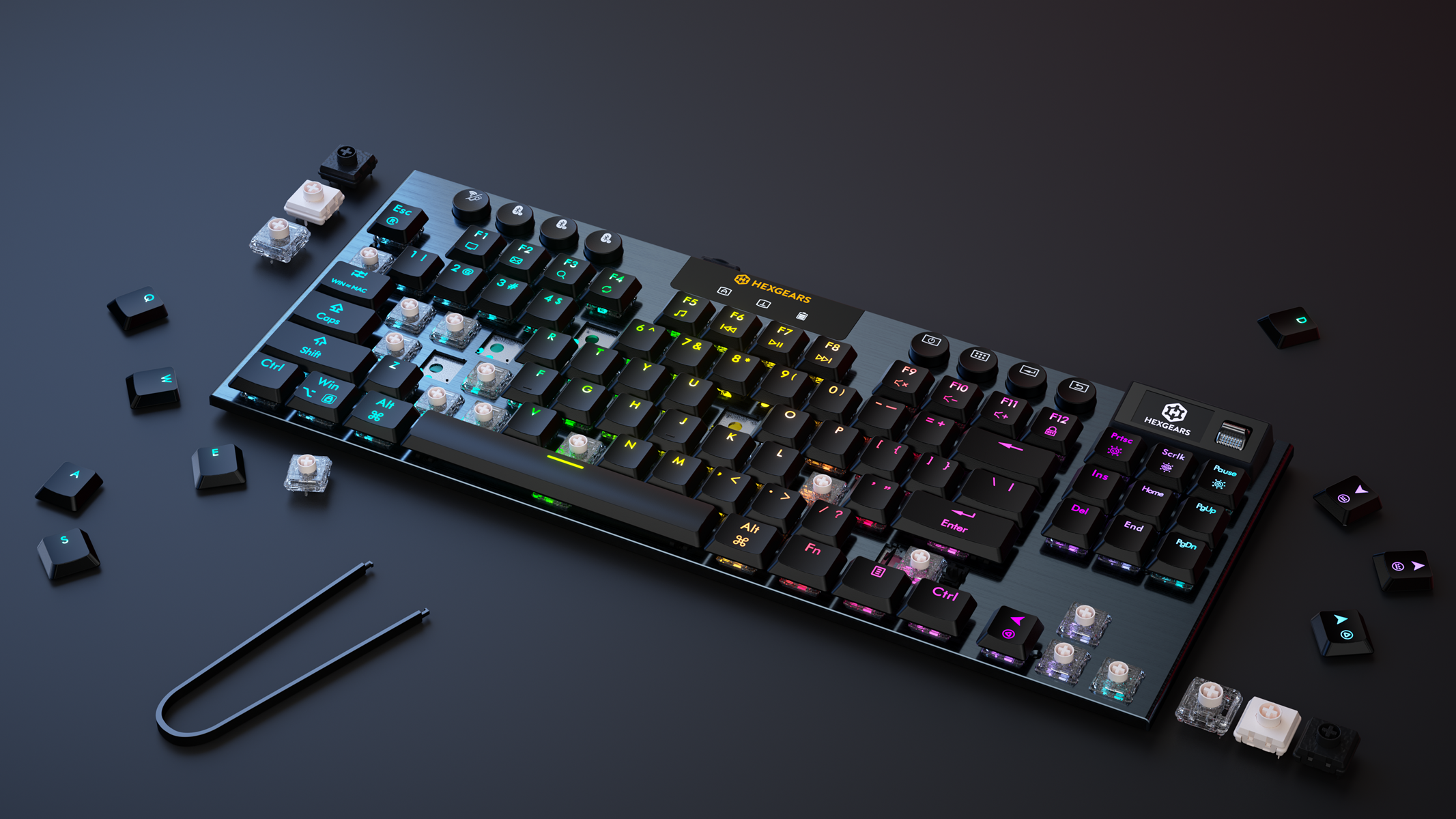 Immersion A3 TKL Wireless Low-Profile Mechanical Keyboard 