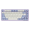 Purple Rain M2 Wireless Creamy Mechanical Keyboard, TKL, PBT