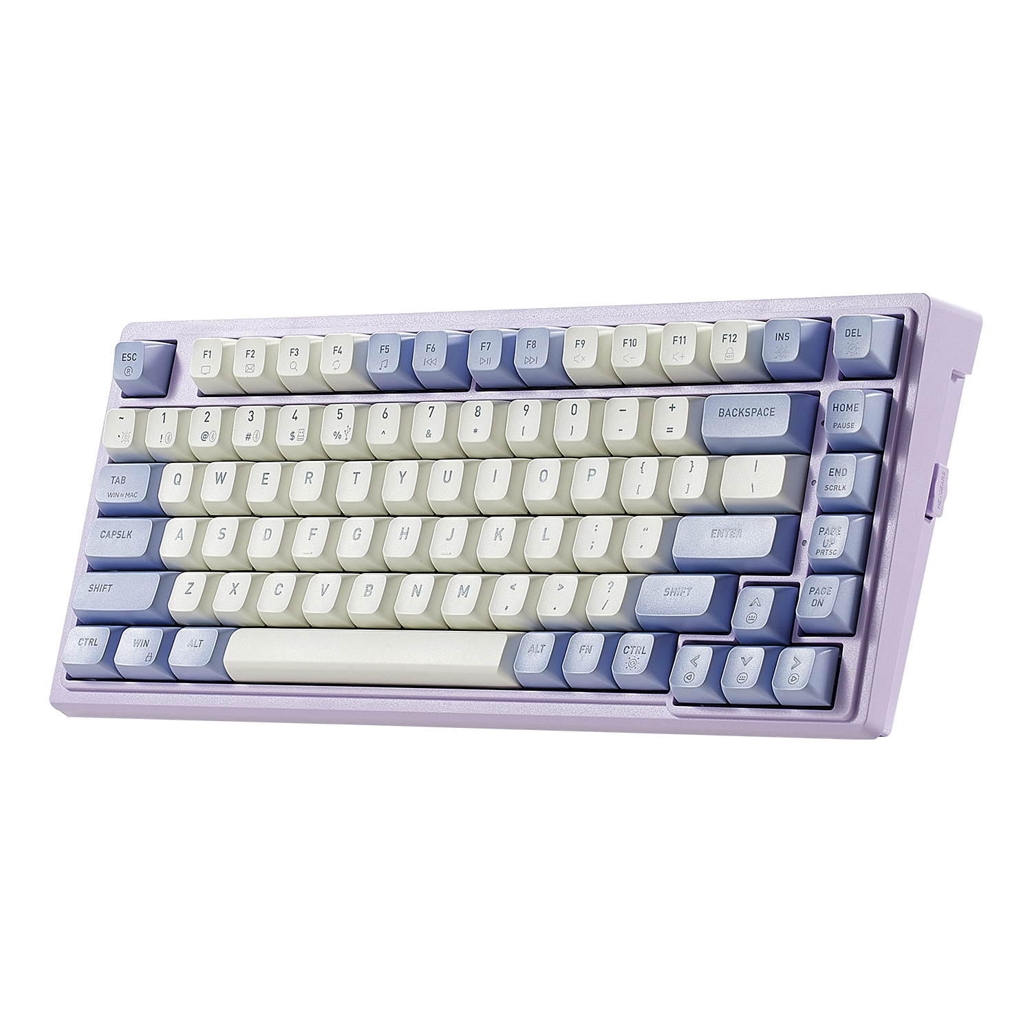 Purple Rain M2 Creamy Mechanical Keyboard, TKL, PBT