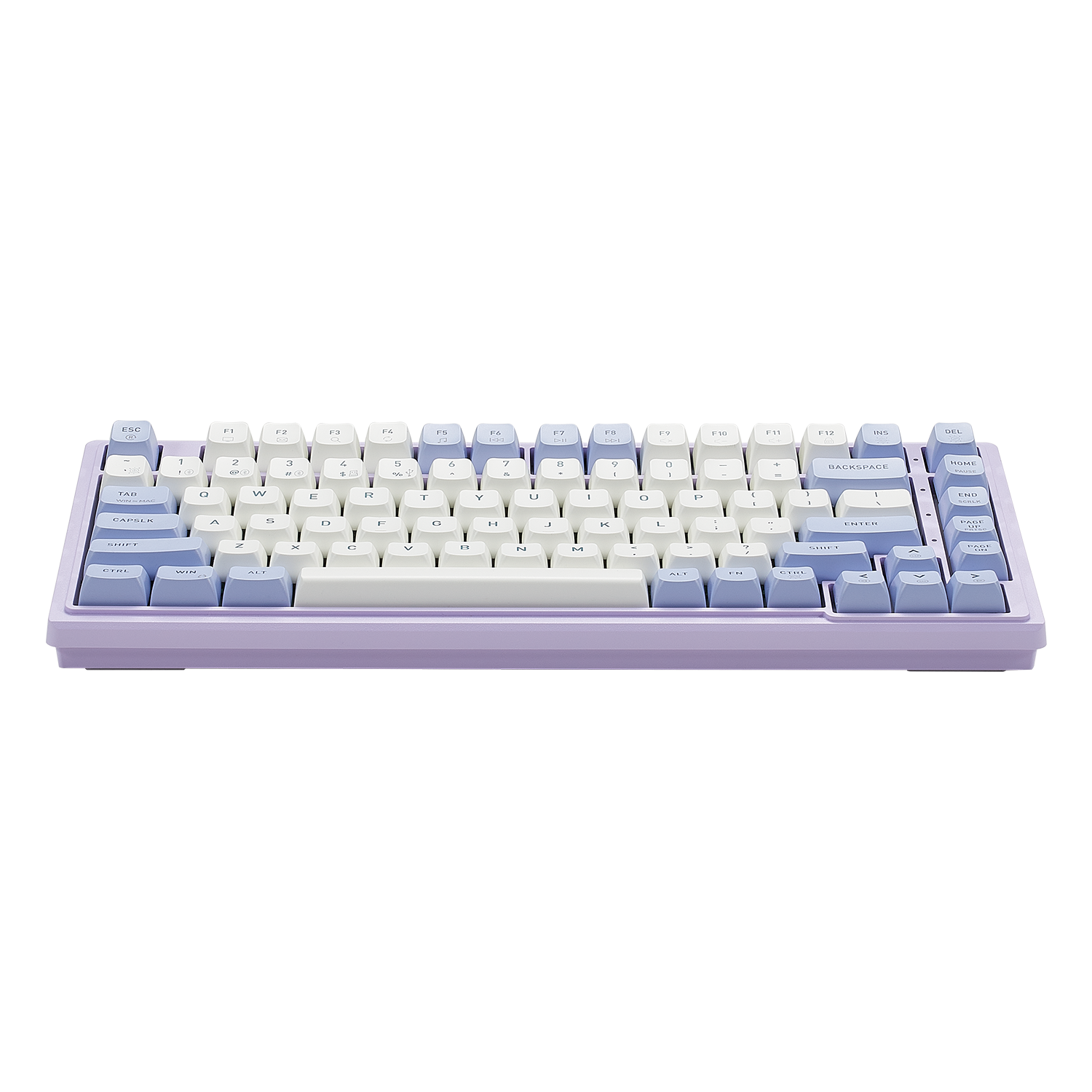 Purple Rain M2 Wireless Creamy Mechanical Keyboard, TKL, PBT