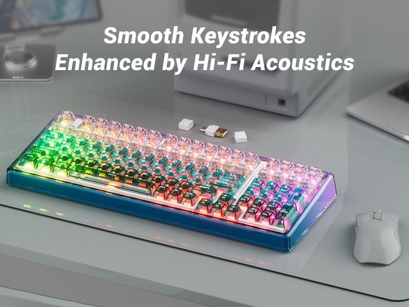 Hexgears X Einperr Base99 Mechanical Keyboard - 99-Key RGB Backlit Hot-Swappable - Elevate Your Setup