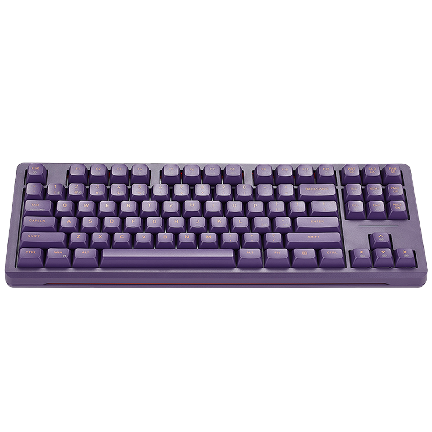 Pixel Q3 Pro Wireless Purple Keyboard with RGB + Light Strip-2