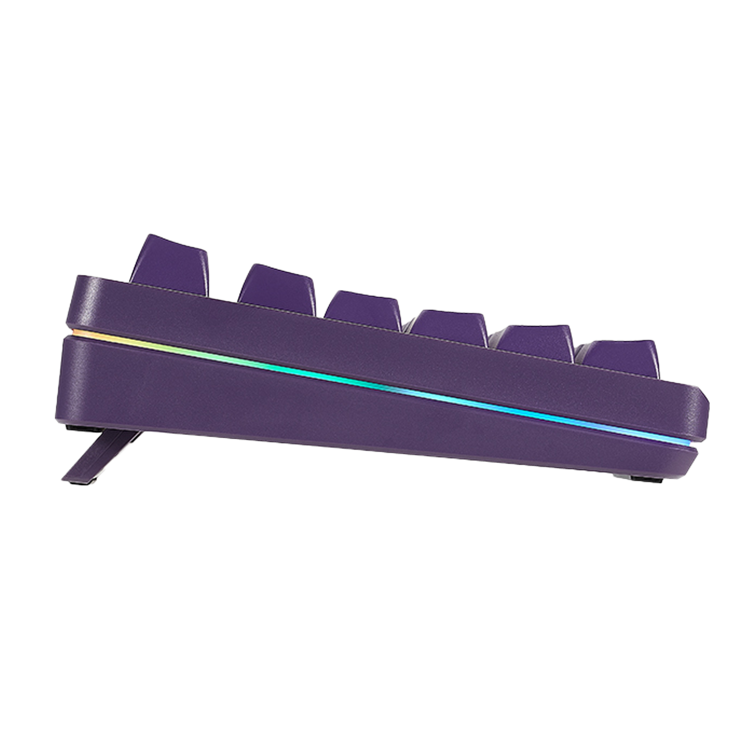 Pixel Q3 Pro Wireless Purple Keyboard with RGB + Light Strip-4