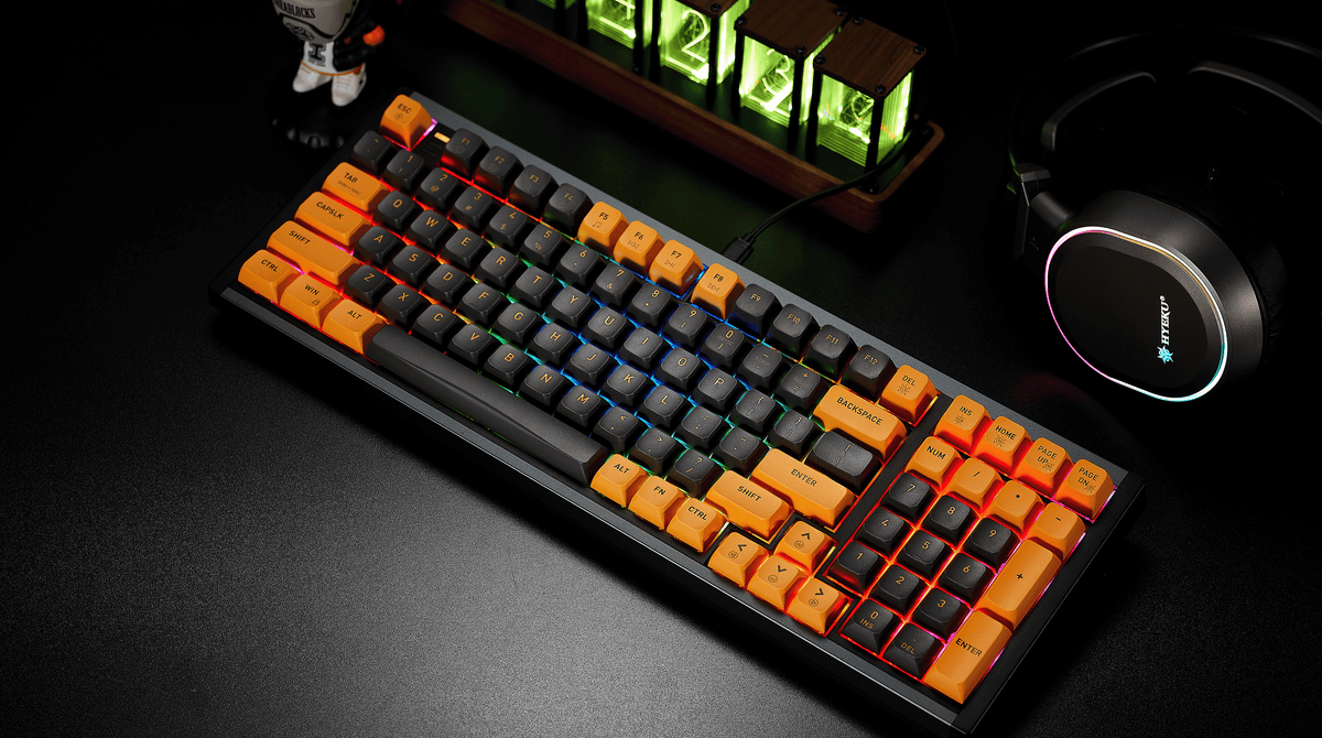 Wired RGB Backlight Keyboard - ShadowKey I Series | Hexgears