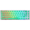 Soda Green 65% Mechanical Wireless Gaming Keyboard, Transparent Gasket, RGB - Tactile-1