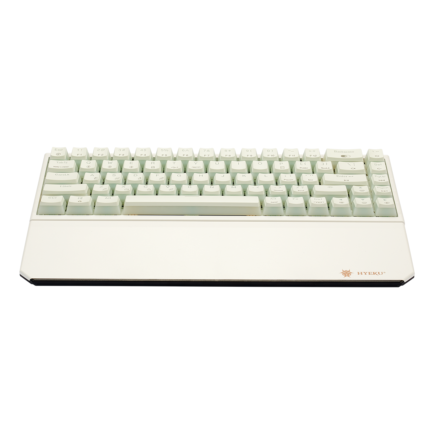 PowerBlade X1 Pro Wireless 65% Mechanical Keyboard, PBT-White Pudding Color-1